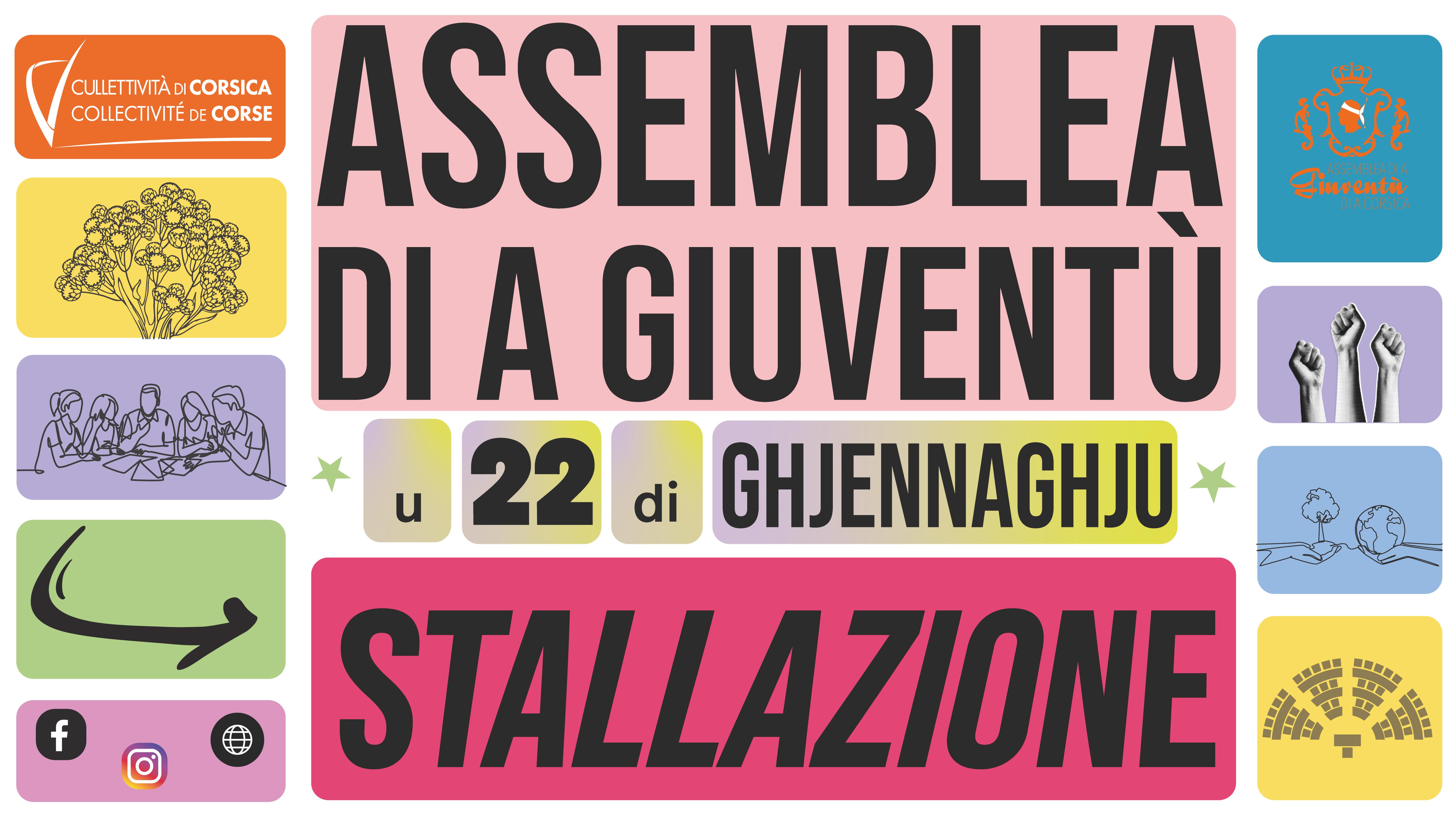 Stallazione di a 4ta mandatura di l'Assemblea di a Giuventù 