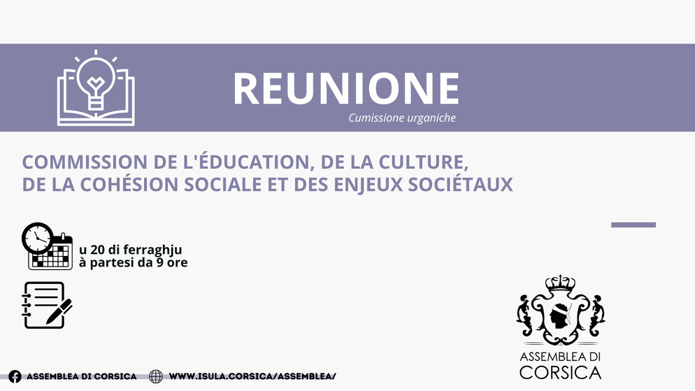 Commission de l’Education, de la Culture, de la Cohésion Sociale et des Enjeux Sociétaux 