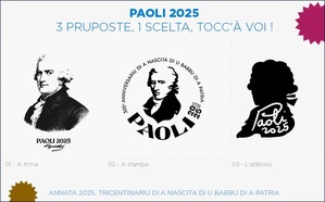 Cunsultazione publica pà l’identità visuale di u label "Paoli 2025"