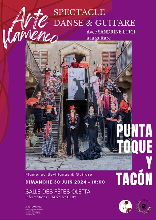 Spectacle danse & guitare « Punta toque y tacón » avec Sandrine Luigi à la guitare - Salle des fêtes - Oletta