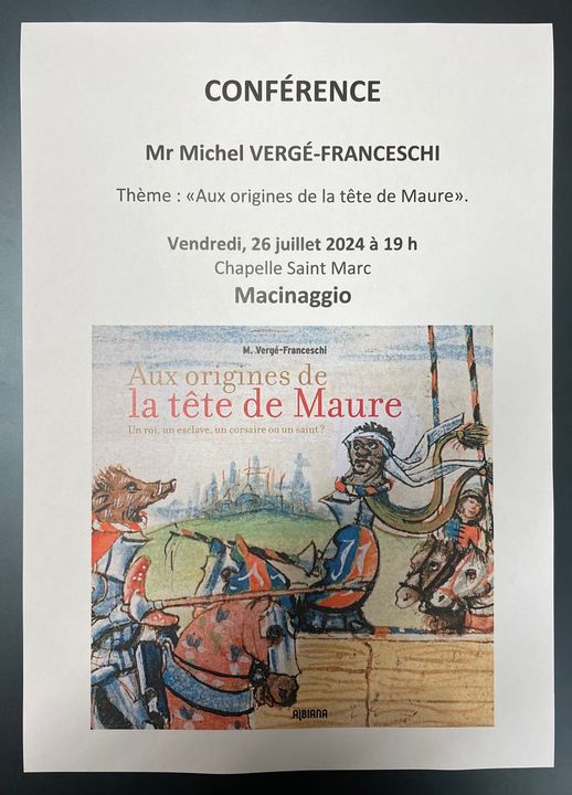 Conférence de Michel Vergé Franceschi autour de son livre 