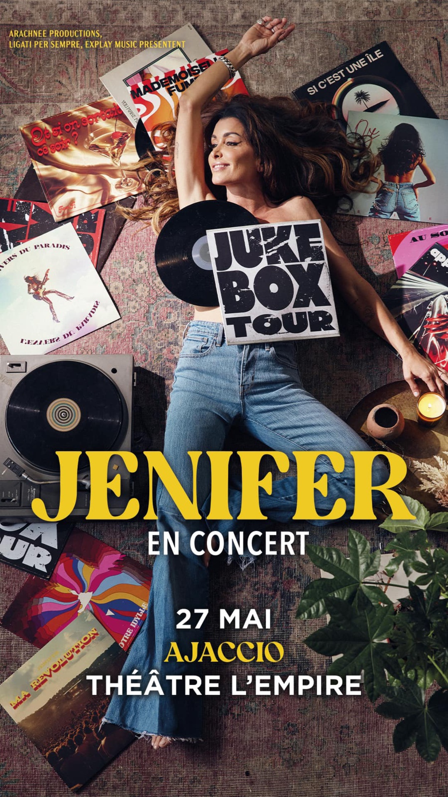 Jenifer en concert - Théâtre l'Empire - Aiacciu