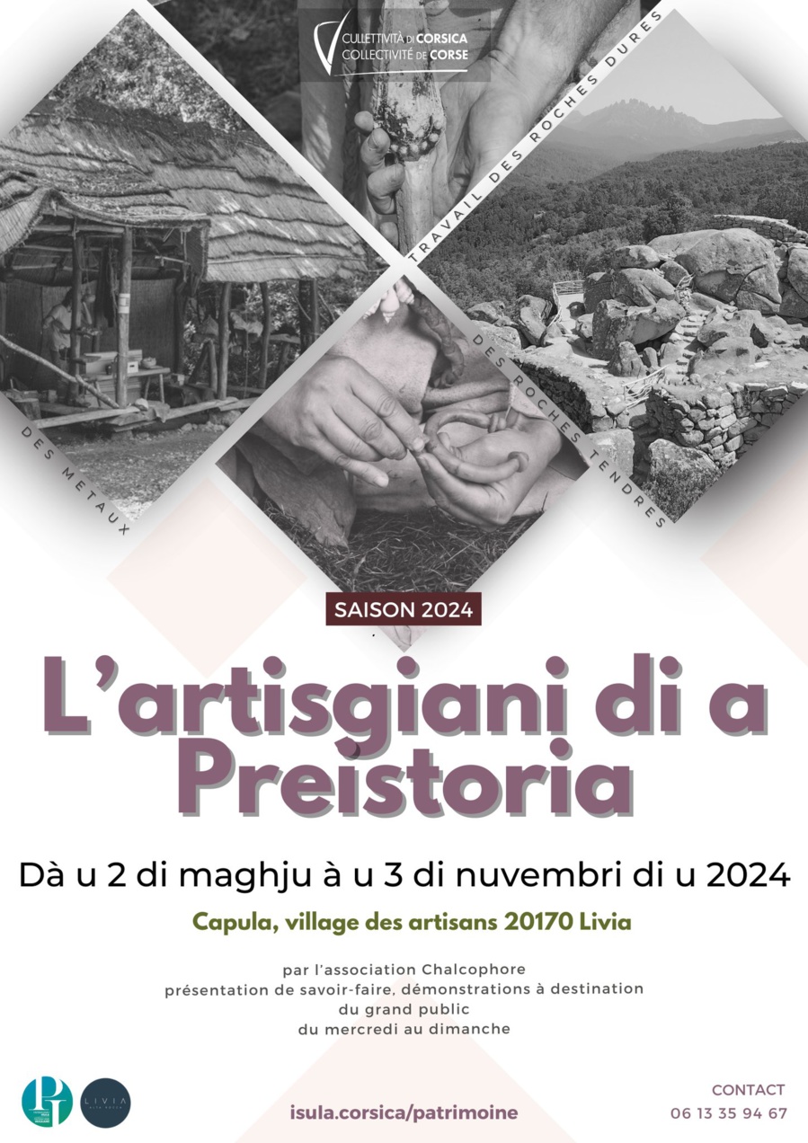 L'artisgiani di a Preistoria - Capula, village des artisans - Livia