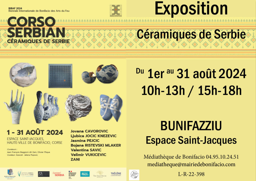 Biennale Internationale de Bonifacio des Arts du Feu - Espace Saint-Jacques - Bunifaziu