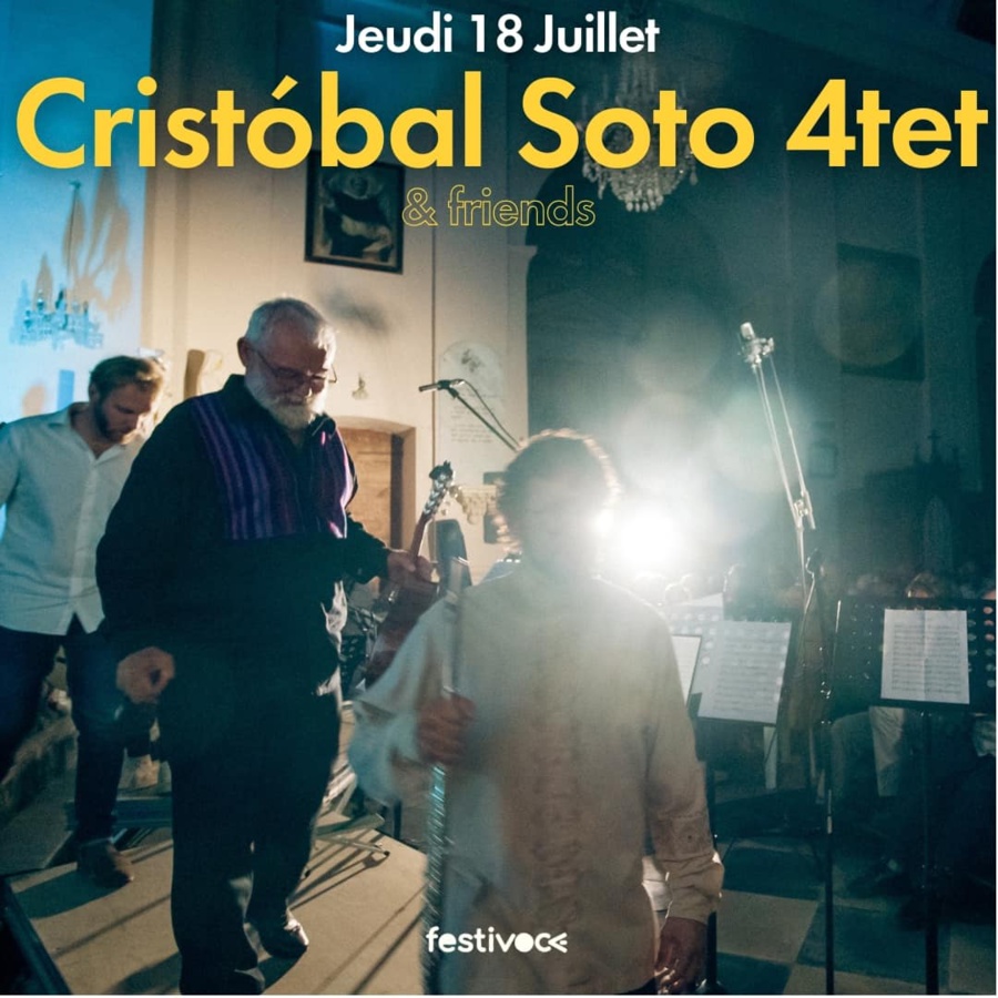 Concert de Cristóbal Soto Quartet & Friends FESTIVOCE - CNCM VOCE / Auditorium de Pigna 