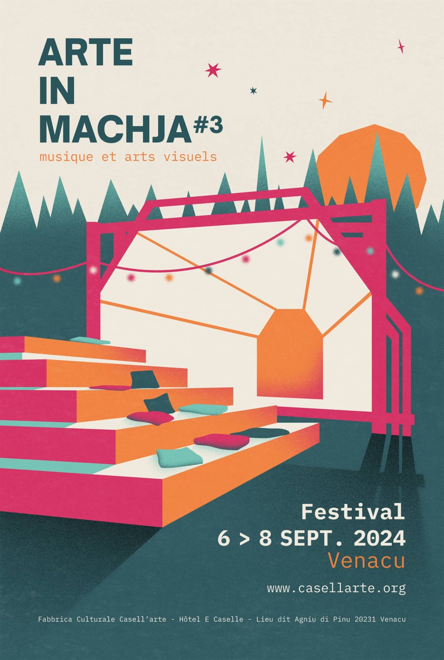 Résidence et festival / musique & arts visuels / Arte In Machja #3 - Casell'arte - Venacu 
