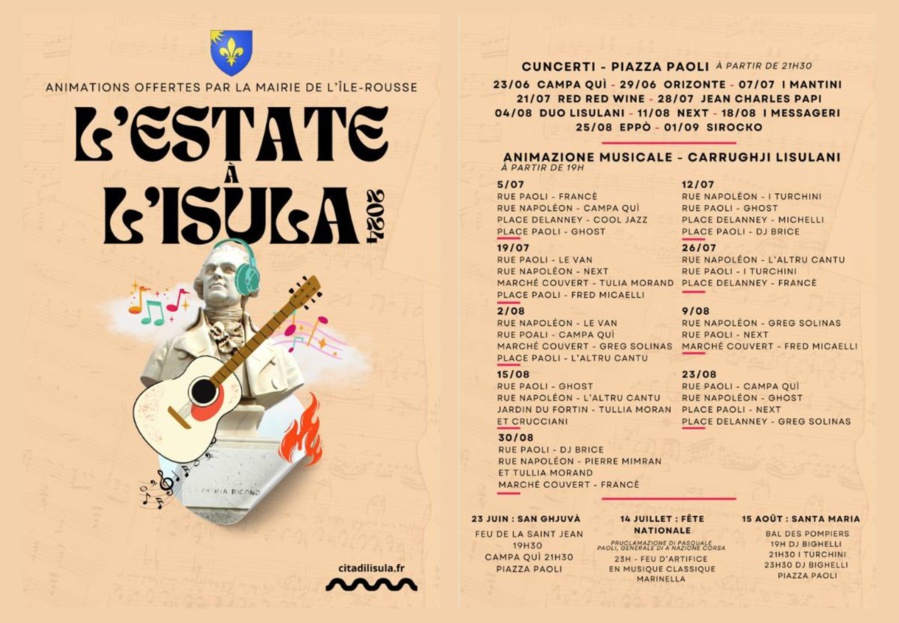 Concert : Duo Lisulani - Piazza Paoli - L'Isula