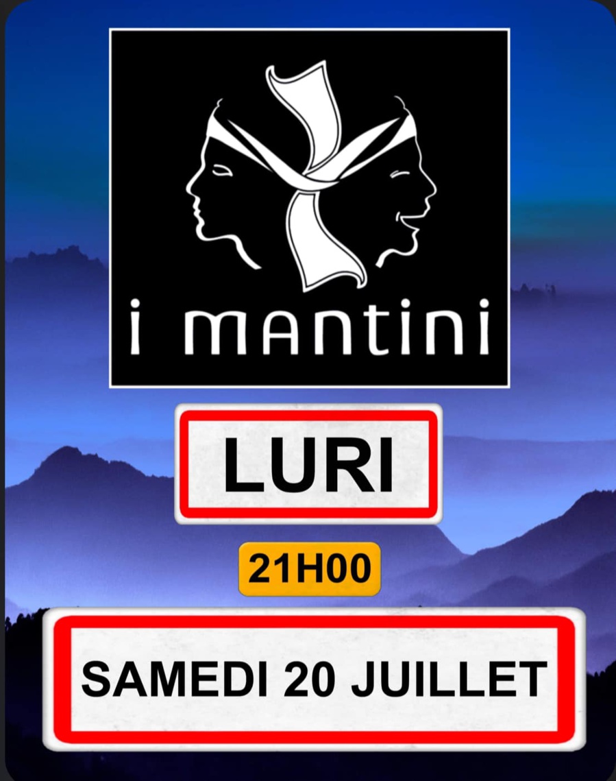 Concert : I Mantini - Luri