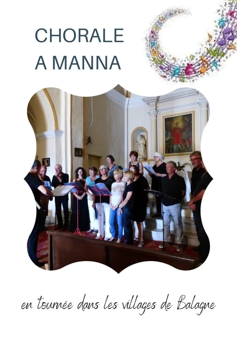 Concert de la Chorale A Manna - Eglise Saint-Barthélémy - Ochjatana