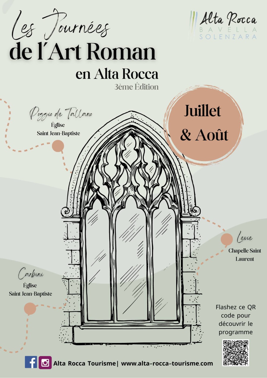 Les Journées de l’Art Roman dans l'Alta Rocca - Carbini / Quenza / Livia / Santa Lucia di Tallà / Mela
