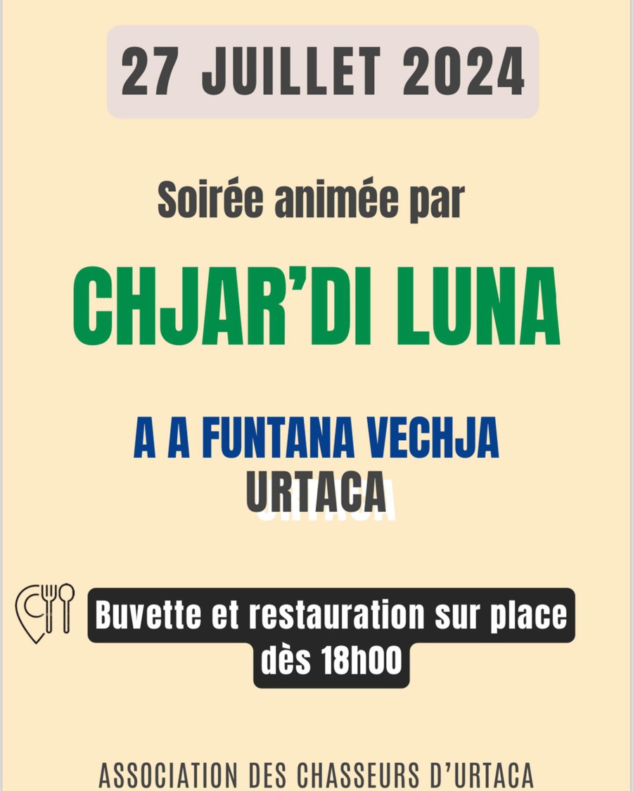 Concert : Chjar' di luna - Funtana vechja - Urtaca
