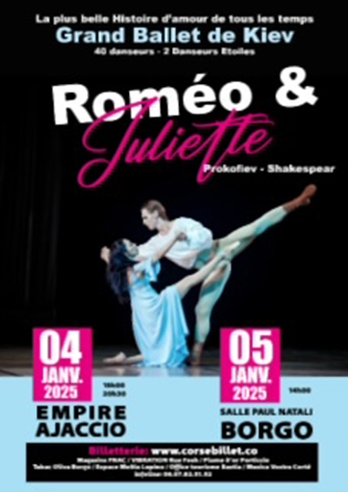 Roméo et Juliette par Le Grand Ballet de Kiev - Complexe Sportif Paul Natali - U Borgu