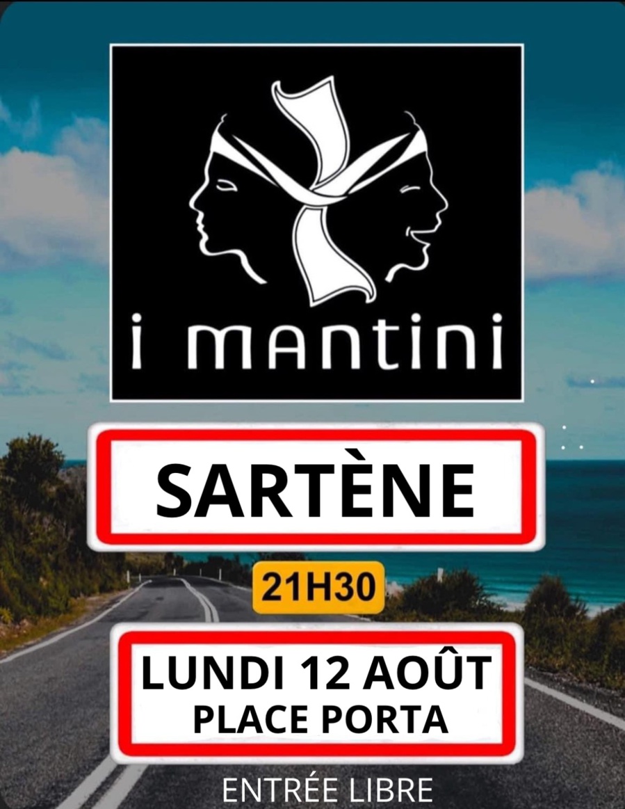 Concert : I Mantini - Place Porta - Sartè 