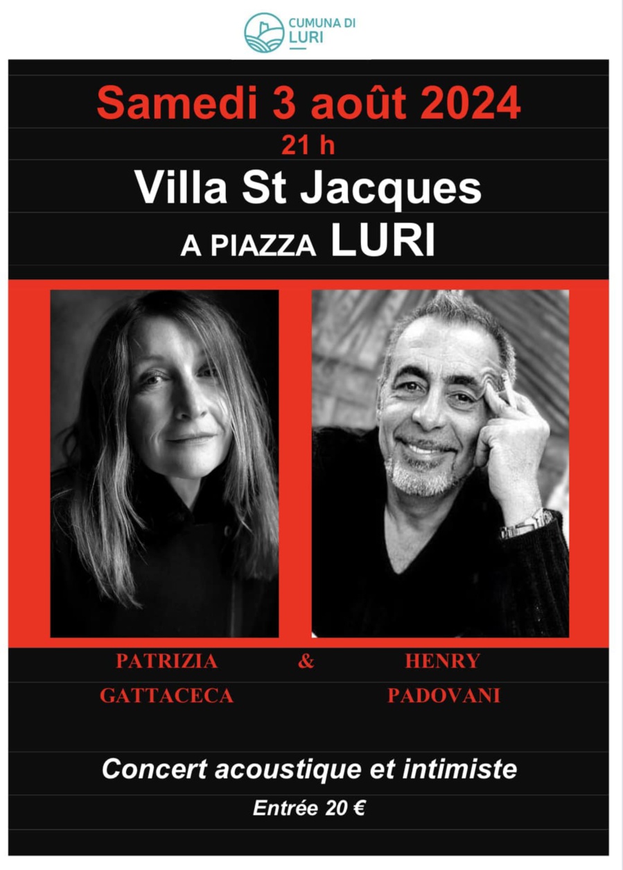 Concert intimiste avec Patrizia Gattaceca et Henry Padovani - Villa Saint Jacques , A Piazza - Luri