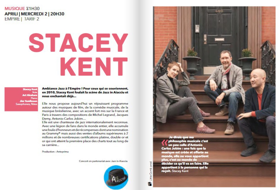 Concert : Stacey Kent - Théâtre l'Empire - Aiacciu