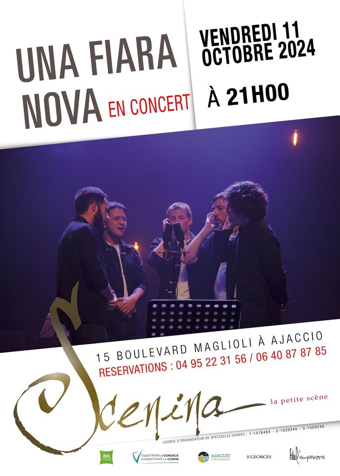 Concert de Una Fiara Nova - A Scenina - Aiacciu