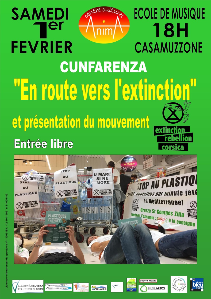 Conf rence En route  vers l extinction Anima Centre  