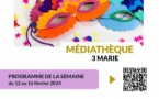 Atelier créatif des p'tits bouts "Fabrication de masques de carnaval" animé par Fatiha - Médiathèque des 3 Marie - Aiacciu