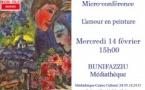 Les Mercredis de l'Art Micro-conférence : "L’amour en peinture" - Médiathèque - Bunifaziu