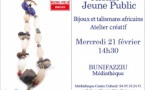 Atelier jeune public : Bijoux et talismans africains - Médiathèque - Bunifaziu