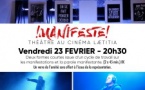 Soirée !Manifeste! avec la compagnie Montpelliéraine Primesautier Théatre - Cinéma Laetitia - Aiacciu