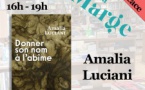 Rencontre / Dédicace avec Amalia Luciani autour de son livre "Donner son nom à l'abîme" - Librairie La Marge - Aiacciu