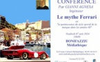 Conférence : Le mythe Ferrari ou "la quintessence du style sportif de la marque dans les années 60" par Gianni Agnesa - Médiathèque - Bunifaziu