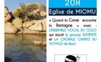 Concert "Quand la Corse rencontre la Bretagne" - Eglise de Miomu 
