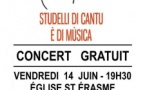 Concert par les élèves de l’association Filu d’Amparera : "Studelli di cantu è di mùsica"- Eglise Saint Erasme - Aiacciu