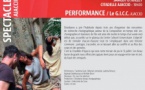 Festival Dissidanse / Spectacle "Performance" par le G.I.C.C  - Citadelle - Aiacciu