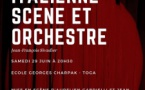 Représentation des Ateliers adultes d'Unita Teatrale "Italienne, scène et orchestre" - École Georges Charpak, Toga - Bastia