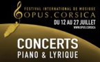 Festival "Opus Corsica" - Bastia / Zonza / Lecci / Portivechju / Bunifaziu