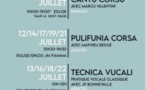 Festival L’Aria di a Sarra : Statinali 2024 / Atteddi culturali : Scultura avec Carole Lanfranchi - Bibliothèque - A Sarra di Farru