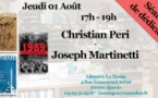 Dédicace de Christian Peri et Joseph Martinetti - Librairie La Marge - Aiacciu