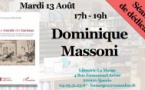 Dédicace de Dominique Massoni - Librairie La Marge - Aiacciu