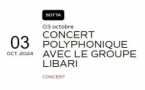 Concert polyphonique avec le groupe Libari - Église San Martinu - Sotta