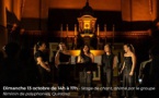 Stage de chant, animé par le groupe féminin de polyphonies "Quintina" - Eglise Saint Michel - A Ghisunaccia