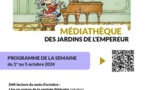 Bébé lecteur - Médiathèque des Jardins de l’Empereur - Aiacciu