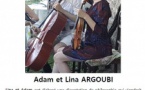 "Concert - Philo" avec Adam au violoncelle et Lina Argoubi au violon - Salle Maistrale - Marignana