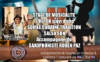 Atelier de Musicalité et Concert de Ruben Paz proposés par I'association Cubaila Casino - The Night Fly - Bastia 