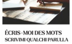 Atelier d'écriture bilingue : "Scrivimi qualchi parulla – Ecris moi des mots" - Mediateca Centru Cità - Bastia