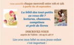 L'atelier lecture Parent/enfant (3 mois- 6 ans) - Bilbiothèque - Belgudè