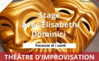 Stage vacances de la Toussaint : Théâtre d'improvisation avec Elisabeth Dominici - Médiathèque B620 - Biguglia