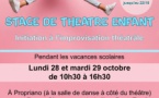 Stage de théâtre enfant : Initiation à l'improvisation théâtrale avec Bruno Ginoux, coach des "Produ Trac" - Salle de danse (à côté du théâtre) - Prupià