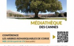 Conférence : "Les arbres remarquables de Corse" - Médiathèque des Cannes - Aiacciu