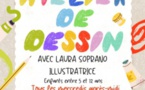 Atelier de dessin avec l’illustratrice Laura Soprano pour les enfants entre 5 et 12 ans - U Svegliu Calvese, La Poudrière - Calvi