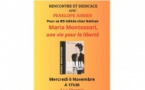 Rencontre et dédicace avec Pénélope Jossen qui présentera "Maria Montessori, une vie pour la liberté" (BD) -  Librairie Alma - Bastia 