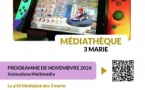 "Session gaming" sur différentes consoles de jeux animée - Médiathèque des 3 Marie - Aiacciu