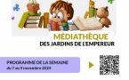 "Bébé lecteur" - Médiathèque des Jardins de l’Empereur - Aiacciu