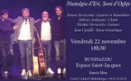 Concert : "Nustalgia d’Eri, Soni d’Oghje" avec Fanou Torracinta avec Fabrice Andreani, Nicolas Torracinta et Jean Castelli - Espace Saint-Jacques - Bunifaziu